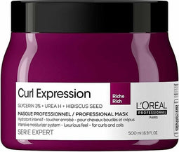 L’Oréal Professionnel - Curl Expression - Intensief Hydraterend Masker - Haarmasker voor krullend- of pluizend haar - 500 ml.
