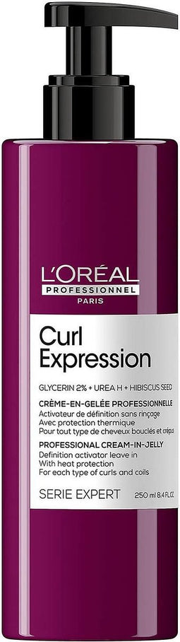 L’Oréal Professionnel - Curl Expression - Jelly - Styling crème voor krullend- of pluizend haar - 250 ml.