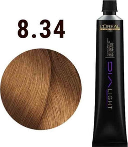 L'Oréal Professionnel - Dia Light - Haarverf - 50 ML - 8.34