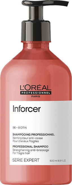 L'Oréal Professionnel Inforcer Shampoo – Versterkende shampoo voor breekbaar haar – Serie Expert – 500ml
