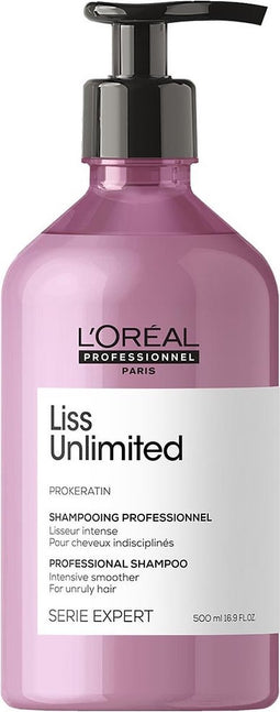 L’Oréal Professionnel - Liss Unlimited - Shampoo voor beschadigd- of onhandelbaar haar - 500 ml.