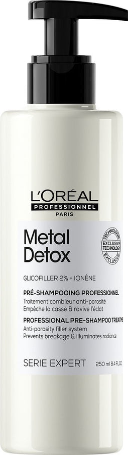 L'Oréal Professionnel Metal Detox Pre-shampoo - Reinigend en beschermend - Voor beschadigd haar - 250 ml