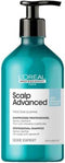 L’Oréal Professionnel Scalp Advanced Anti-Dandruff Dermo-clarifier shampoo - Voor een hoofdhuid met roos/schilfers - Anti-roos/schilfers - 500 ml