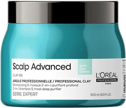 L’Oréal Professionnel - Scalp Advanced - Anti-Oiliness - Haarmasker voor slap, futloos of vet haar - 500 ml.