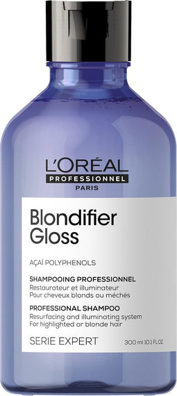 L'Oréal Professionnel Serie Expert Blondifier Gloss Shampoo Voor Geblondeerd Haar - 300 ml- Normale shampoo - Voor Blondines -