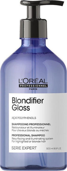 L'Oréal Professionnel Serie Expert Blondifier Shampoo 500 ml - Normale shampoo vrouwen - Voor Alle haartypes