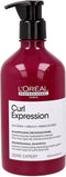 L’Oréal Professionnel Serie Expert Curl Expression Intense Moisturizing Cleansing Cream Shampoo - 500 ml- Normale shampoo - Voor Krullend haar -