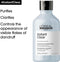 L'Oréal Professionnel Serie Expert Instant Clear Pure Shampoo 300 ml - Anti-roos vrouwen - Voor Beschadigd haar/Fijn en slap haar