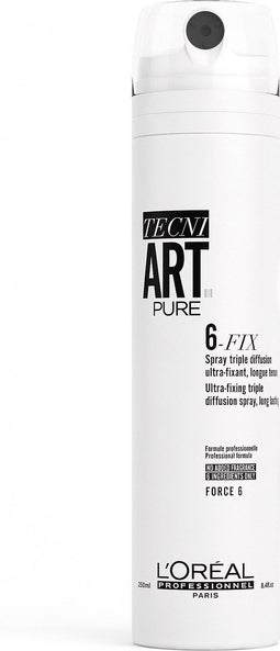 L’Oréal Professionnel - Tecni.Art - 6-Fix - Haarspray voor alle haartypes - 250 ml.