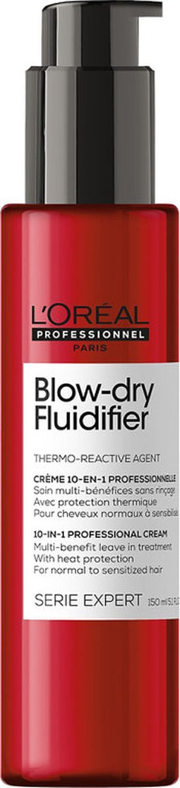 L'Oreal - SE Blow-Dry Fluidifier 10-in-1 Cream - 150ml