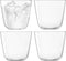 L.S.A. - Arc Waterglas 260 ml Set van 4 Stuks - Glas - Transparant -