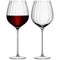 L.S.A. Aurelia Red Wine Glass 22oz Clear Optic x 2 - Transparent / Glass