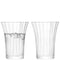 L.S.A. Aurelia Tumbler 11oz Clear Optic x 2 - Transparent / Glass