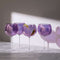 L.S.A. Aurora Balloon Glass 680 ml Polar Violet x 4 - Purple / Glass