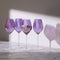 L.S.A. Aurora Champagne Tulip Glass 285 ml Polar Violet x 4
