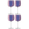 L.S.A. Aurora Wine Glass 450 ml Polar Violet x 4