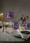 L.S.A. Aurora Wine Glass 450 ml Polar Violet x 4