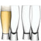 L.S.A. Bar Beer Glasses 400 ml Set of 4 Pieces - Transparent / Glass