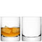 L.S.A. Bar Tumbler 8oz Clear x 2