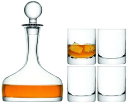 L.S.A. Bar Whiskeyset Set of 5 Pieces - Transparent / Glass