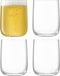 L.S.A. - Borough Glas 625 ml Set van 4 Stuks - Glas - Transparant