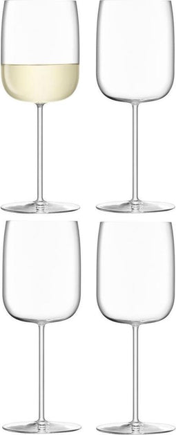 L.S.A. Borough Glas Wijn - 380 ml - Set van 4 Stuks