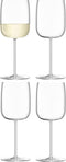 L.S.A. Borough Glas Wijn - 380 ml - Set van 4 Stuks