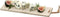 L.S.A. Borough Trio Planken Set - Hout/leer