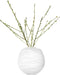 L.S.A. Boulder Vaas Wit - Ø 30,7 cm - H 32,4 cm