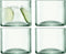 L.S.A. - Canopy Tumbler Glas 270 ml Set van 4 Stuks - Glas - Transparant