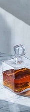 L.S.A. Cask Whisky Square Decanter 1 liter Clear