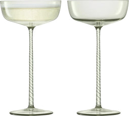 L.S.A. Champagne Theatre Champagne Glazen - 190 ml - Set van 2 Stuks