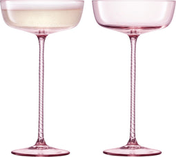 L.S.A. Champagne Theatre Champagne Glazen - 190 ml - Set van 2 Stuks