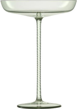 L.S.A. Champagne Theatre Glas - 16,6 cm - Groen