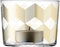 L.S.A. Chevron Theelicht - H 6 cm - Set van 4 Stuks