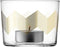 L.S.A. Chevron Theelicht - H 6 cm - Set van 4 Stuks