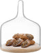 L.S.A. - Cloche Serveerplateau met Stolp ø 26 cm - Glas - Transparant