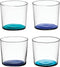 L.S.A. Coro Waterglazen - Set van 4 Stuks - 310 ml - Blauw