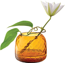 L.S.A. Dapple Waxinelichthouder 7 cm Sun Amber