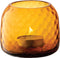 L.S.A. Dapple Waxinelichthouder 7 cm Sun Amber