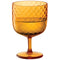 L.S.A. Dapple Wine Glass 325ml Sun Amber Set of 2 Pieces
