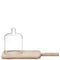 L.S.A. Dine Cheese Dome & Oak Board H18 cm L36,5 cm W6 cm *