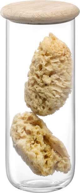 L.S.A. - Dine Voorraadpot met Deksel 28 cm - Glas - Transparant