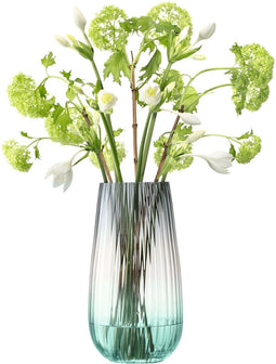 L.S.A. - Dusk Vaas 28 cm - Glas - Groen