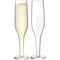 L.S.A. Epoque Champagne Flute 170 ml Clear x 2 - Transparent / Glass