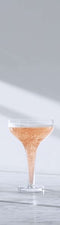 L.S.A. Epoque Champagne Saucer 150 ml Clear x 2