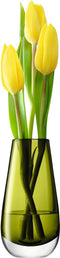 L.S.A. Flower Colour Vaas Bud - Rond - 14 cm - Olijf Groen