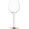 L.S.A. Luca Wine Glass 300 ml Gold x 2 - Gold / Glass