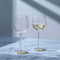 L.S.A. Luca Wine Glass 300 ml Gold x 2 - Gold / Glass