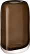 L.S.A. - Melt Vaas 24 cm - Glas - Bruin